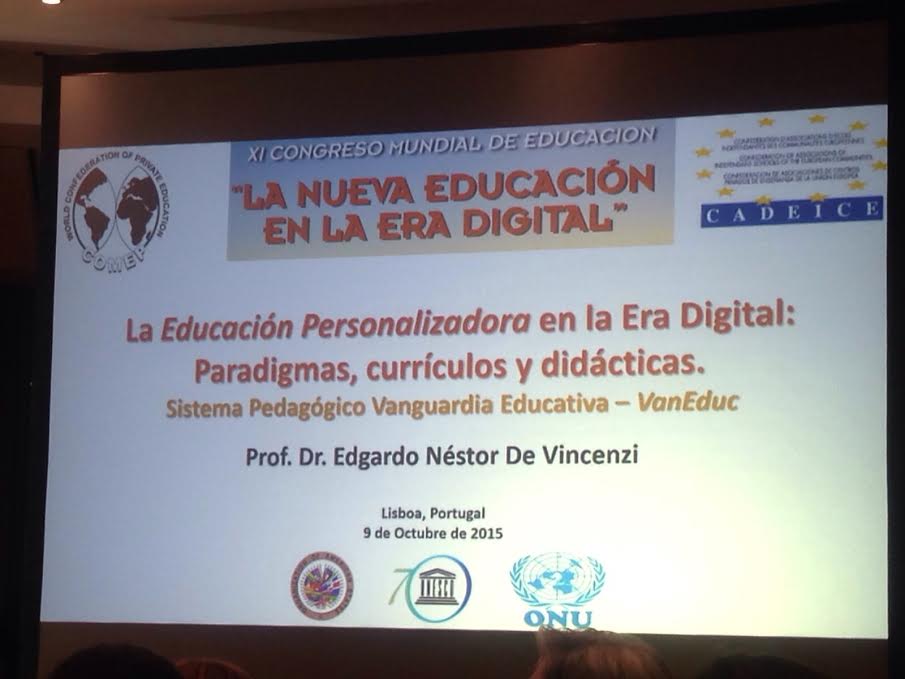 Congreso Mundial de Educación: "La nueva educación en la era digital ...