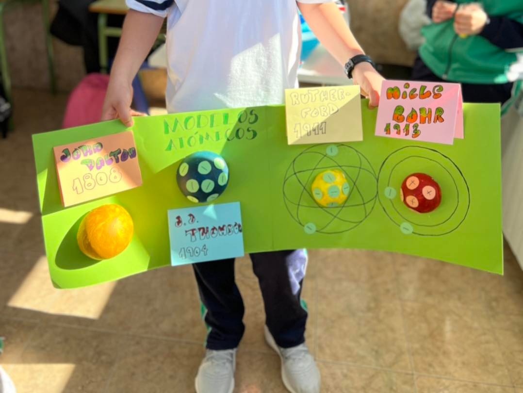 Modelos atómicos - Colegio Los Abetos
